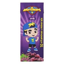 Bebida Aventureiros uva 200ml 