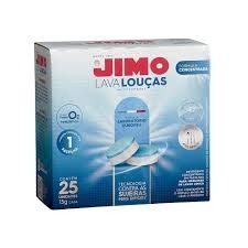 Pastilha para máquina de lavar louças Jimo 15g c/ 25un