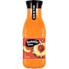 Suco Summer Vibes Pêssego e Maçã S/ Açúcar 1L 