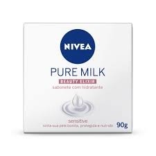 Sabonete Nivea Purê Milk Sensitive 90g