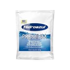 Pastilha de Tricloro Premium Hidroazul 200g 