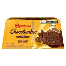 Bolo de Páscoa com Recheio sabor Mousse Chocolomba Bauducco 500g