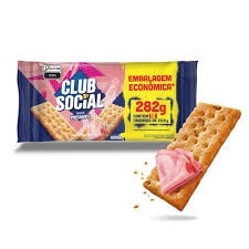 Club Social Sabor Presunto 288g (Embalagem Economica)