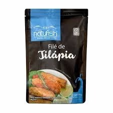 File de Tilápia Empanado Temperado Natufish 300g