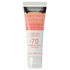 Protetor Solar Neutrogena Facial Pele Normal a Seca FPS70 40g
