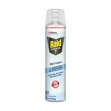 Inseticida Raid Essencial Multi Insetos Não Deixa Cheiro 420ml