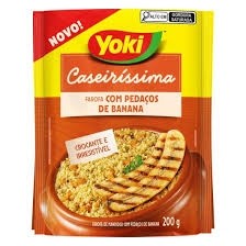 Farofa Mandioca Yoki com Pedaços de Banana 200g