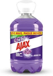 Limpador Ajax Perfume Festa das Flores Lavanda 3,8 Litros