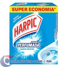 Pedra Sanitária Perfumada Harpic Marine C/2 