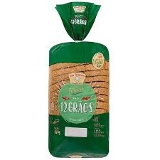 Pão 12 Grãos Rio Branco Finess 450g