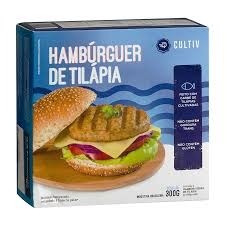 Hambúrguer de Tilápia Cultiv 300g 