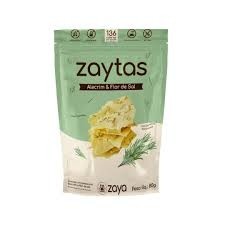 Lascas Zaytas Alecrim e Flor de Sal S/Glúten 80g