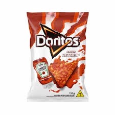 Salgadinho Doritos Sabor Ketchup Heinz 110g