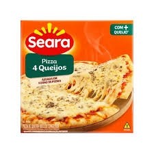 Pizza 4 Queijos Congelada Seara 460g