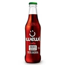 Cola Orgânico Sem Açúcar  Wewi Vidro 255ml
