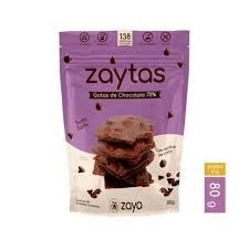 Lascas Zaytas G.Chocolate S/Glúten 80g