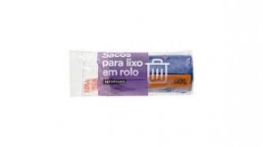 Saco Lixo Linea Utilo Reforçado 60L c/25un. 