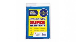 Saco de Lixo Super Resistente c/10 30L