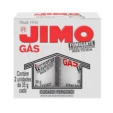 Multi Inseticida Dedetizador Jimo Gás c/2 Unid. 35g