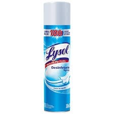 Desinfetante Lysol P.Algodão Aerosol 360ml