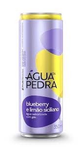 Água da Pedra Blueberry e Limão Siciliano 350ml 