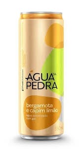 Água da Pedra Bergamota e Capim Limão 350ml 
