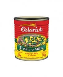 Ervilha e Milho Oderich Lata 200g
