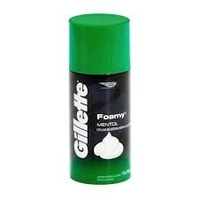 Espuma Barba Foammy Menthol Gilette 175g