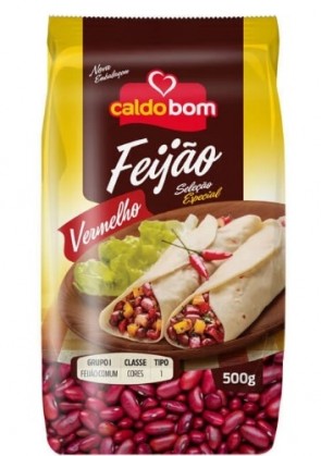 Feijão Vermelho Caldo Bom 500g