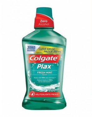 Enxaguante Bucal Colgate Plax Fresh Mint 500ml