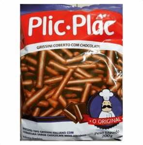 Grissini Chocolate Plic Plac 200g