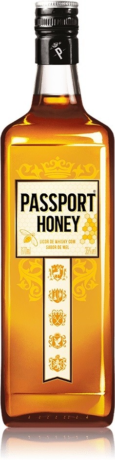 DESTILADO PASSPORT HONEY SABOR MEL 670ml 