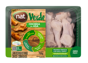 Coxinha da Asa de Frango Resfriada NAT verde 700g