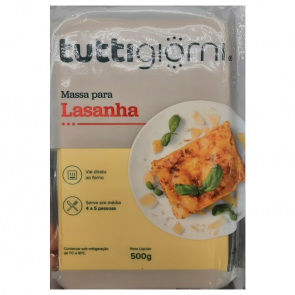 Massa Lasanha Tuttigiorni 500g