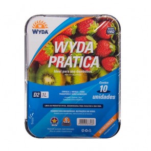 Embalagem alumínio WYDA 1000ml c/10