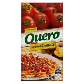 Molho de Tomate Quero Tradicional 320g