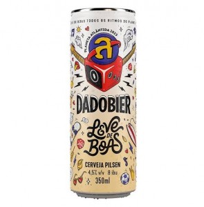 Cerveja Dado Bier Leve de Boas Lata 350ml