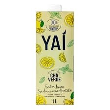 Chá Verde YAI zero Limão Siciliano com Hortelã 1L