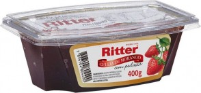 Geleia Ritter Morango com pedaços 400g