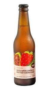 Chá Capim-limão e Frutas Vermelhas Brazô 350ml