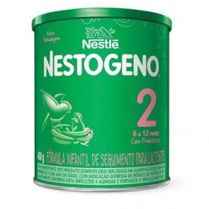 Leite em pó Nestogeno 2(6 a 12 meses) 400g