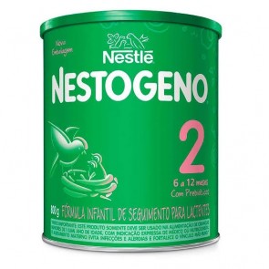 Leite em pó Nestogeno 2(6 a 12 meses) 800g
