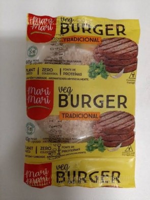 Hambúrguer Soja Veg Mari Mari Tradicional 60gr