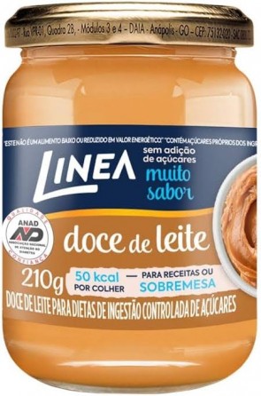 Doce de Leite Zero Linea 210g