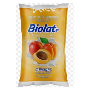 Bebida Láctea de Pêsego Biolat 900g