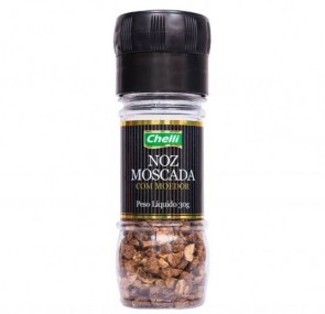 Noz Moscada Chelli C/Moedor 30g 