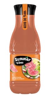Suco Summer Vibes Goiaba, Maçã, Abacaxi e Uva Branca  S/ Açúcar 1L 