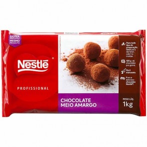 chocolate Nestlé cobertura meio amargo 1 kg
