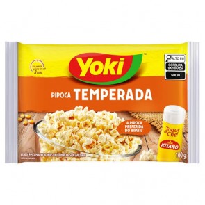 Pipoca Temperada Toque do Chef Yoki 100g