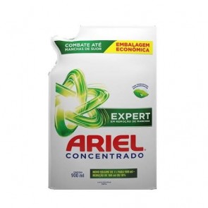 Sabão Ariel Concentrado Expert Sachê 900ml 
